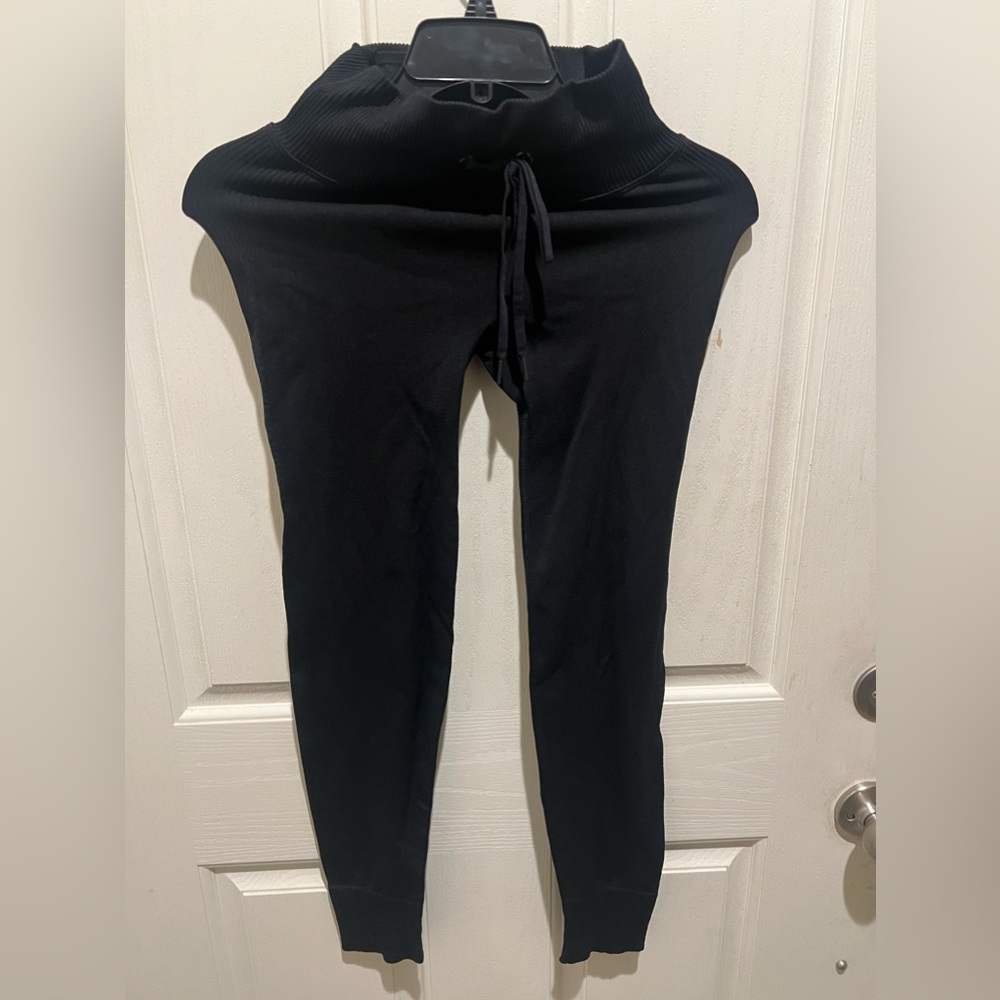 Victoria Secret Pink‎ black active jogger leggings